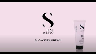 Semi di Lino StyleampCare  Blow Dry Cream [upl. by Reilly]