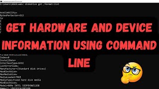 How to Get Hardware and Device Information Using Command Line [upl. by Kaila]