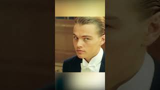 Jack attends a party and learns etiquette on the spot Titanic leonardodicaprio Romance Movie [upl. by Annagroeg]