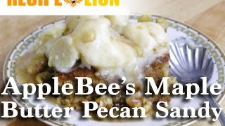 AppleBees Maple Butter Pecan Sandy [upl. by Atirahc419]