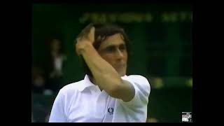 Wimbledon 1972 QF  Jimmy Connors vs Ilie Nastase 2 [upl. by Nnaeirrac]