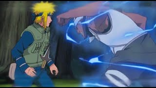 Yellow Flash Minato vs Raikage and Killer Bee Eng Dub [upl. by Loredo]