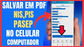 COMO BAIXAR COMPROVANTE DO PIS NIS OU PASEP PASSO A PASSO [upl. by Enylorac987]