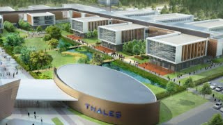 Thales Bordeaux  200 M€ pour lusine du futur [upl. by Nadbus669]