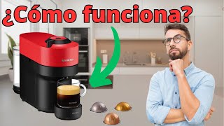 ☕🧐¿Cómo funciona la Cafetera NESPRESSO VERTUO POP🧐☕ [upl. by Eilyab]