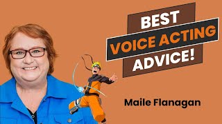 Best Voice Acting Advice with Maile Flanagan [upl. by Llezo]