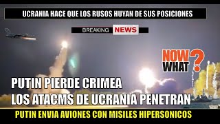 Golpe TOTAL a PUTIN con los misiles ATACMS Rusia pierde CRIMEA [upl. by Annala960]