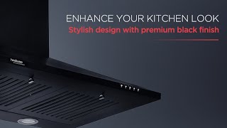 Hindware Smart Appliances Marvia 60 cm 1000 m³hr Pyramid Kitchen Chimney With Elegant Look [upl. by Nolek]