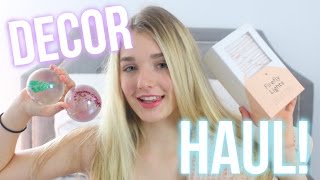 ROOM DECOR HAUL  Avrey Ovard [upl. by Eitsud529]