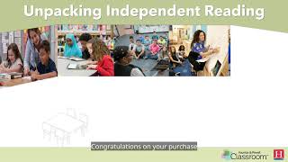 Fountas amp Pinnell Classroom™ Independent Reading Collection Unpacking Video [upl. by Hollah]