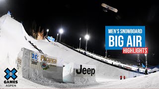 Men’s Snowboard Big Air HIGHLIGHTS  X Games Aspen 2022 [upl. by Nyvets]