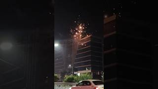 Beautiful fireworks 🎇🔥 Diwali festival  diwali shorts viralshorts [upl. by Egiedan]