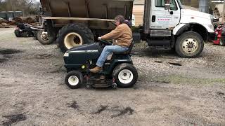 Lot 11 Craftsman Riding Mower 50quot 24 HP [upl. by Sudaorb745]