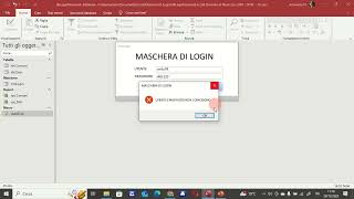 Case Sensitivity Password Maschera Di Login Access [upl. by Sande599]