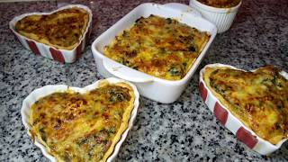 quiche au épinard كيش باسبانخ سلق [upl. by Naujak116]