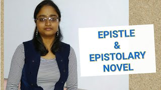 Meanings of EPISTLE amp EPISTOLARY NOVEL [upl. by Urien]