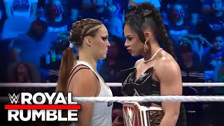 Ronda Rousey Vs Bianca Belair  Full match  WWE April 30 2024 [upl. by Idet]