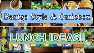 Bentgo amp Omiebox Lunch Ideas For Kids  Roshonda Wilson [upl. by Rapsag]