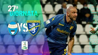 HIGHLIGHTS  Spal vs Frosinone 02  SERIE BKT [upl. by Bravin]