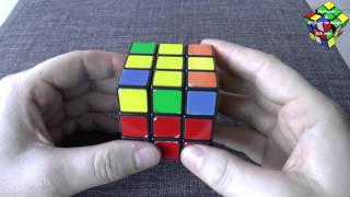 Rubiks Cube Oplossen  De makkelijkste manier Met website voor hulp  Het gele kruis aansluiten [upl. by Zoba]