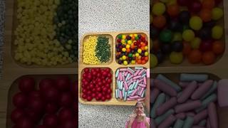 Filling platter asmr with sweets youtubeshorts [upl. by Polard]