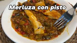 Merluza con pisto 😋 [upl. by Madigan]