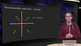 Incompressible radial flow  velocity [upl. by Albina]