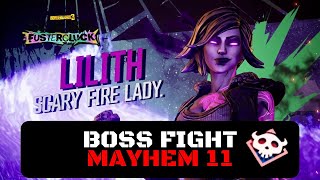 Borderlands 3 Psycho Krieg and the Fantastic Fustercluck  Evil Lilith Boss Fight Mayhem 11 [upl. by Enyalb]