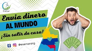 📢📢quot¿Cómo Enviar Dinero desde Colombia a Cualquier Parte del Mundo sin Salir de Casaquot📢📢 [upl. by Suiradel]