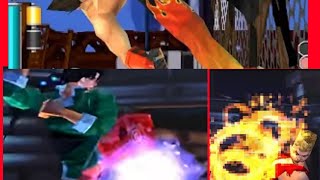 TEKKEN 3 PAUL PHEONIX JIN KAZAMA POWER PUNCH AND LIE POWER LEG [upl. by Agrippina]