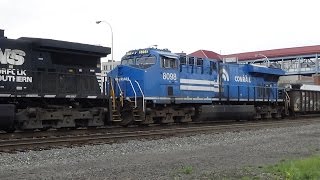 Railfanning Cresson amp Altoona PA August 18 amp 19 2016 NS 8098 [upl. by Ardnik166]