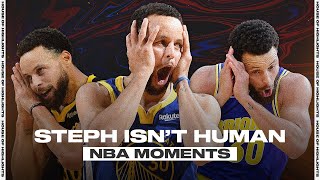 Steph Curry isnt HUMAN Moments [upl. by Immak353]