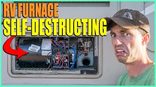 RV Furnace Repair  From Deafening Roar to Gentle Hum [upl. by Occer]