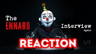 An Interview with Ennard Again  REACTION part 1amp2 jgems [upl. by Beckman]