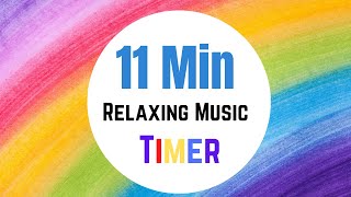 11 Minute Timer  Relaxing  Meditation  Colorful [upl. by Burgess24]