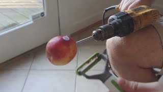 How to Peel an Apples the Fastest Way [upl. by Adihsaar]