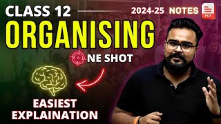 ORGANISING class 12 business studies ONE SHOT  Chapter 5 bst  Gaurav Jain [upl. by Goldin]