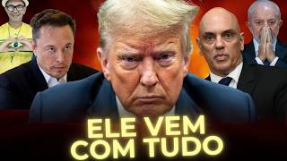 GOVERNO TRUMP DÁ SINAIS CONTRA ALEXANDRE DE MORAES  ELON MUSK  PRAÇA DOS 3 PODERES  TIO FRANÇA [upl. by Casandra]