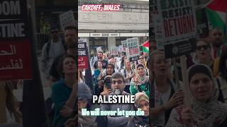 We will never let you die🇵🇸NAKBA DAY🇵🇸🪧🇵🇸Protesters demand justice cardiff [upl. by Grimbald]