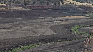 Camp Creek further up before before it flows into the newly formed Klamath River  November 2 2024 [upl. by Assiron839]