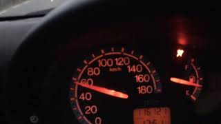 Fiat Seicento Sporting 11MPi 0100 Acceleration [upl. by Enelcaj611]