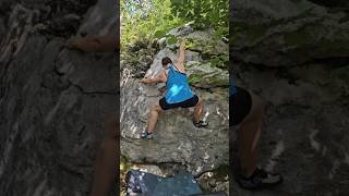 Salzkammergut  Attersee  Doppeldecker 6B climbing bouldern bouldering nature rockclimbing [upl. by Davidoff186]