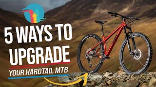 5 Ways to Upgrade Your Hardtail Mountain Bike  CRC [upl. by Nolasba]