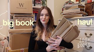 my BIGGEST book unboxing haul ever 📖📦 waterstones amazon fairyloot amp books2door [upl. by Aerbas]