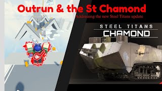 Outrun and the St Chamond Roblox Steel Titans Chamond Update [upl. by Aihsila]