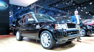 2012 Land Rover LR4 HSE Luxury  Exterior and Interior at 2012 New York International Auto Show [upl. by Ahsieka]