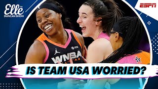 WNBA AllStars REVENGE amp Time for PANIC with Team USA  The Elle Duncan Show [upl. by Dunstan]