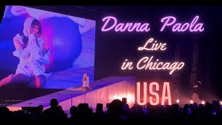 DANNA PAOLA  USA Concert in Chicago 2023 [upl. by Perzan]