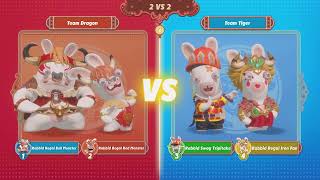 Rabbids Party of Legends Nintendo Switch GAMEPLAY With a Friend [upl. by Kery]