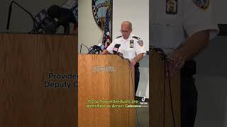 deputy chief Tim ohara police presser aug 30 2024 in providence [upl. by Gnouhk]